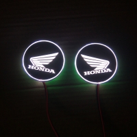 Светящийся логотип на мотоцикл Honda