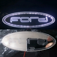 Светящийся зеркальный логотип Форд (Ford)