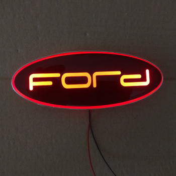 Светящийся 2D логотип FORD малый