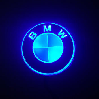 Светящийся логотип BMW moto,светящаяся эмблема  BMW moto,светящийся логотип на авто  BMW moto,светящийся логотип на автомобиль  BMW moto,подсветка логотипа  BMW moto,2D,3D,4D,5D,6D