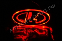 Светящийся логотип VAZ Granta,светящаяся эмблема VAZ Granta,светящийся логотип на авто VAZ Granta,светящийся логотип на автомобиль VAZ Granta,подсветка логотипа VAZ Granta,2D,3D,4D,5D,6D