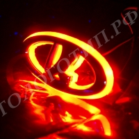 Подсветка логотипа VAZ 12*5 см