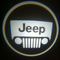 Подсветка логотипа в двери JEEP,подсветка дверей с логотипом JEEP,Штатная подсветка JEEP,подсветка дверей с логотипом авто JEEP,светодиодная подсветка логотипа JEEP в двери,Лазерные проекторы JEEP в двери,Лазерная подсветка JEEP