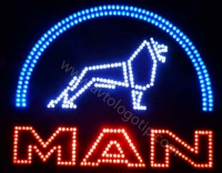 Светящийся логотип MAN,светящийся логотип для грузовика MAN,светящаяся эмблема MAN,табличка MAN,картина MAN,логотип на стекло MAN,светящаяся картина MAN,светодиодный логотип MAN,Truck Led Logo MAN,12v,24v