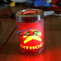 светящаяся пепельница с логотипом Citroen