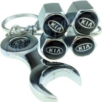 Колпачки на ниппель KIA с ключом