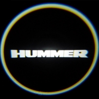 Подсветка логотипа в двери Хамер,подсветка дверей с логотипом Hummer,подсветка дверей с логотипом авто Hummer,светодиодная подсветка логотипа Hummer в двери,Лазерные проекторы Hummer в двери,Лазерная подсветка Hummer H2
