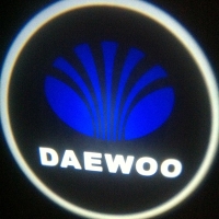 Беспроводная подсветка дверей с логотипом Daewoo 5W