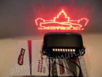 проектор заднего бампера smotra проекция логотипа на бампер