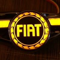 светодиодный поворотник на FIAT,светодиодный поворотник для FIAT,светодиодный поворотник с логотипом FIAT,светодиодный поворотник с эмблемой FIAT,led поворотник FIAT,светодиодный LED повторитель поворота для автомобиля FIAT