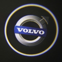 Штатная подсветка дверей Volvo 7W