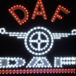 Светящийся логотип DAF,светящийся логотип для грузовика DAF,светящаяся эмблема DAF,табличка DAF,картина DAF,логотип на стекло DAF,светящаяся картина DAF,светодиодный логотип DAF,Truck Led Logo DAF,12v,24v